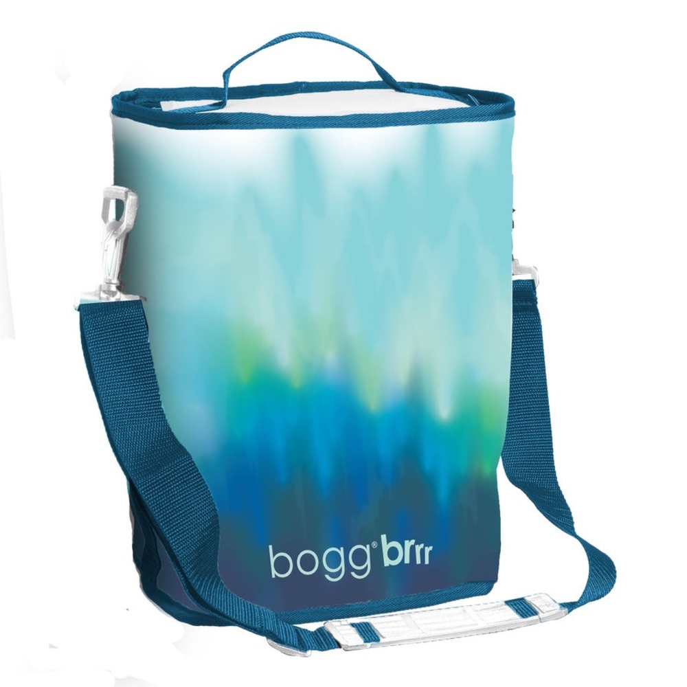 BOGG BAG Brrr Cooler Tote in Aqua Blue Ombre